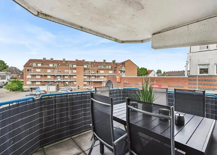 6 Schlafplaetze - Zentral, Balkon, Parkplatz, Kueche * Bocholt